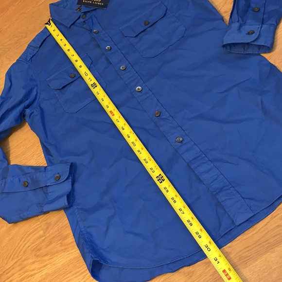 Polo by Ralph Lauren Feather Weight Twill Shirt - Picture 3 of 8